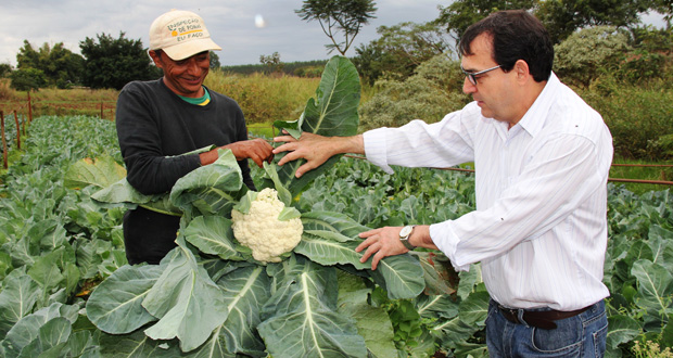 Gerson da Farmácia visita produtores familiares no Assentamento Bela Vista
