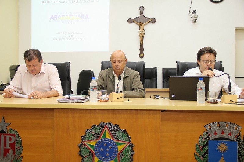 Secretaria Municipal da Fazenda apresenta na Câmara Municipal a LOA 2016 (Com vídeo)