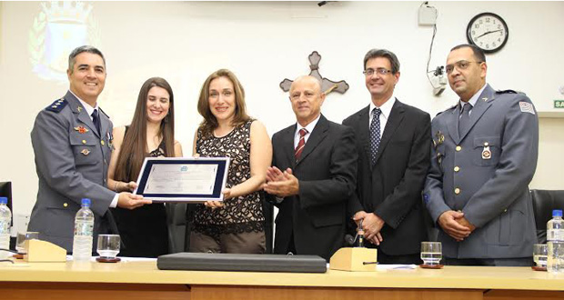 Major Márcio Rogério Simplício recebe Diploma de Honra ao Mérito (com vídeo)