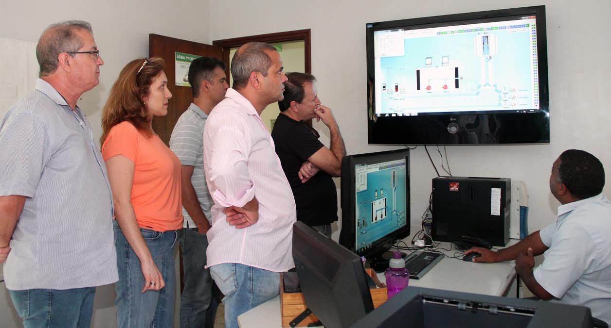 CEI visita Centro de Controle Operacional e inicia vistoria em reservatórios do Daae