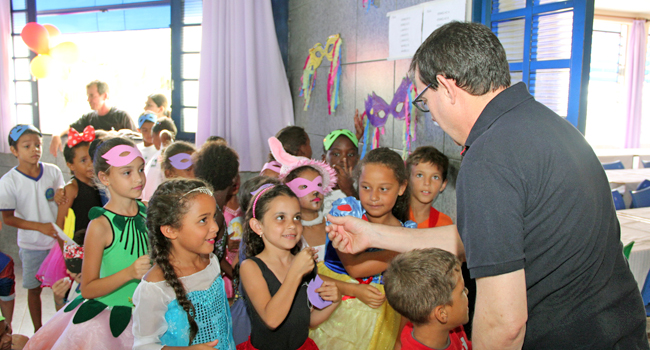 Gerson da Farmácia participa de celebração dos 12 anos do CEC Aléscio