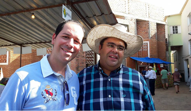 Roger Mendes participa de eventos da cidade