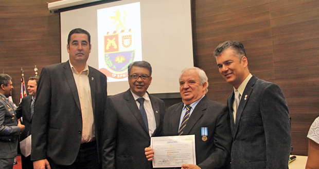 Vereadores participam de evento que marcou os 59 anos do 13° BPM/I