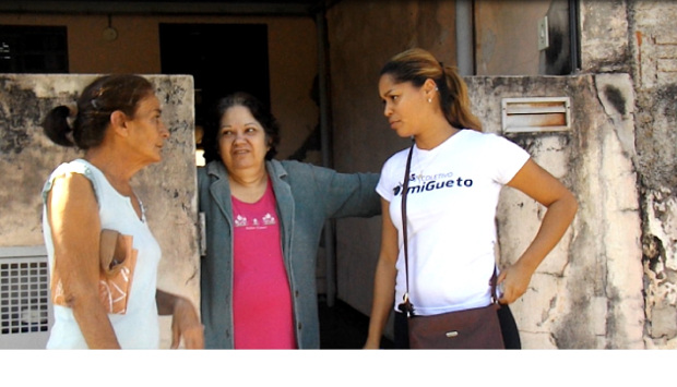 Thainara percorre Cecap e 2º Distrito Industrial