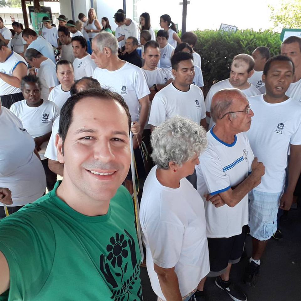 Roger Mendes acompanha celebrações do Setembro Verde na APAE