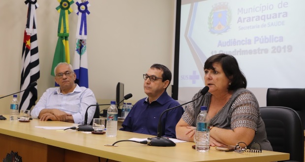 Secretaria da Saúde presta contas do 1º quadrimestre na Câmara Municipal (com vídeo)