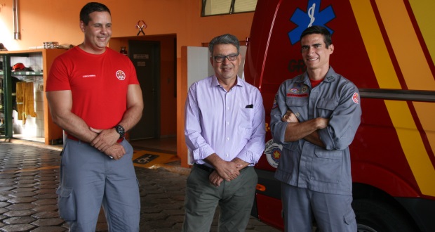 Novo comandante do Corpo de Bombeiros é apresentado ao presidente do Legislativo