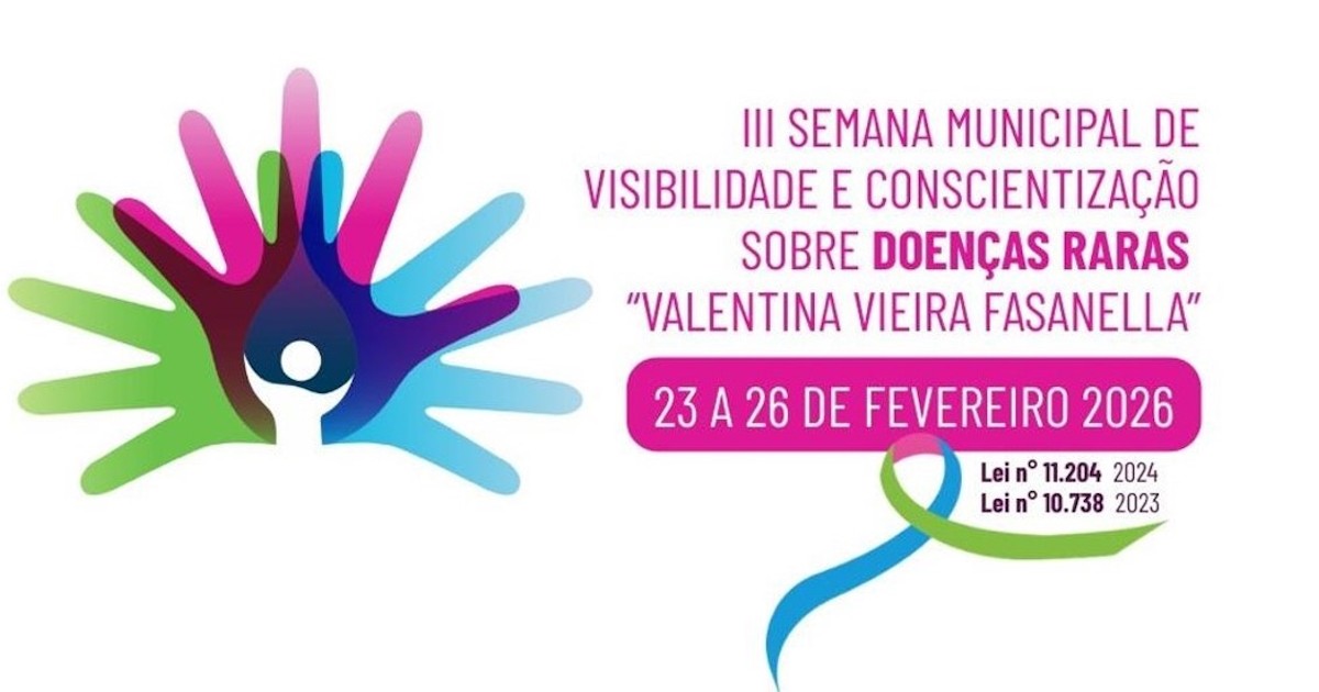 Confira a programação da III Semana Municipal de Visibilidade e Conscientização sobre Doenças Raras