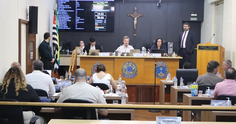 Confira resumo da 57ª Sessão Ordinária da Câmara de Araraquara