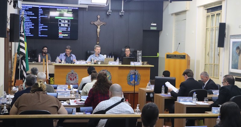 Confira o resumo da 63ª Sessão Ordinária da Câmara de Araraquara